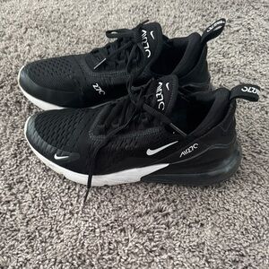 Nike Air Max 270 Black with White Accents
